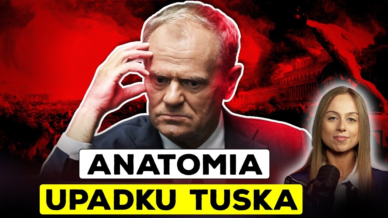 UPADEK WYBAWICIELA POLSKI. TUSK PRZEWRACA SIĘ O WŁASNE NOGI