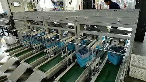 6 Colour bobbin sorter machine