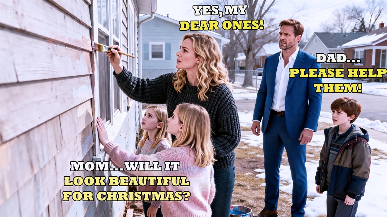 ON CHRISTMAS EVE A POOR MOM WITH TWINS IS SEEN BY A BILLIONAIRE'S SON WHO MAKES AN UNBELIEVABLE ASK