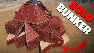 Super CHEAP base with 2 BUNKERS for 36 ROCKETS - rust base design