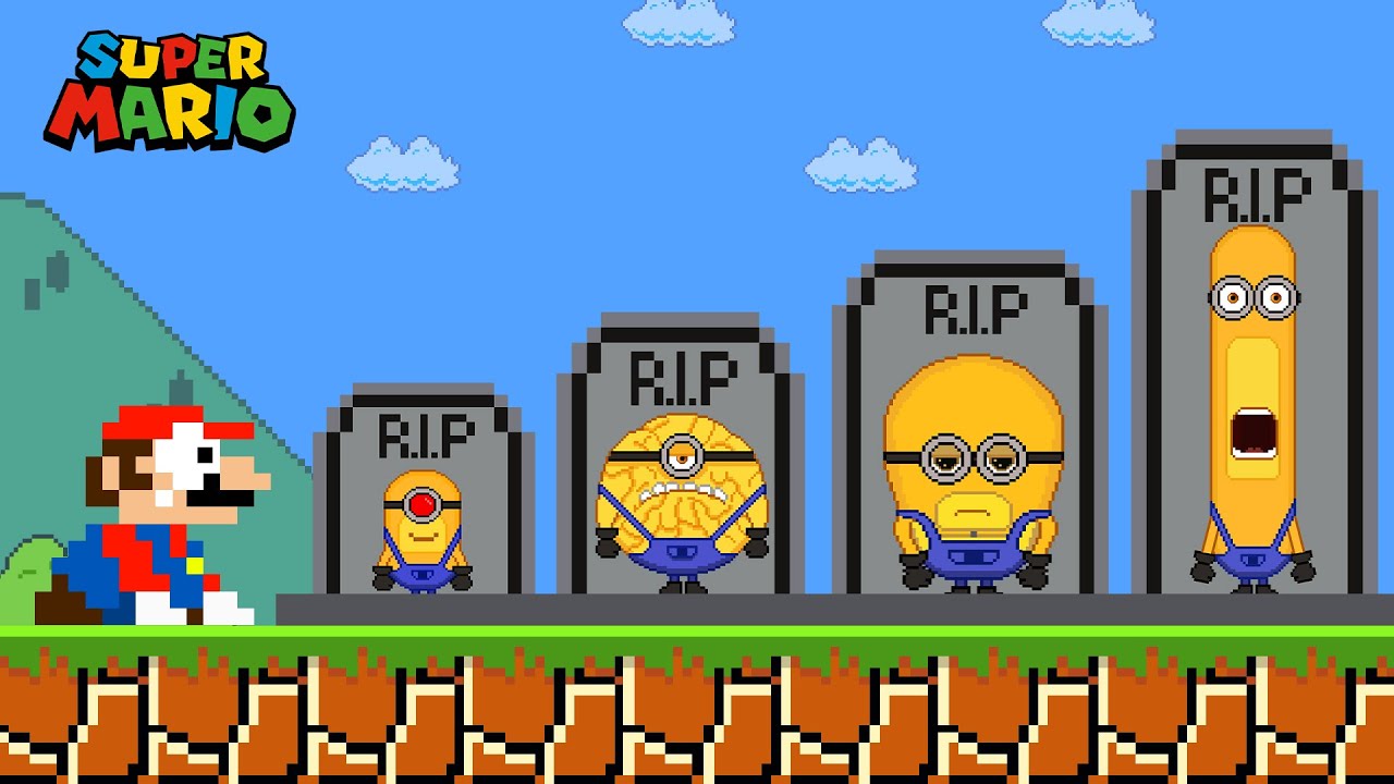 Mario R.I.P All Team Mega Minions | New Sad Story | Please Come Back