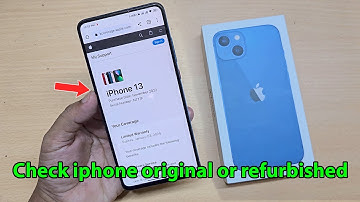 How to check if iphone is original without opening box