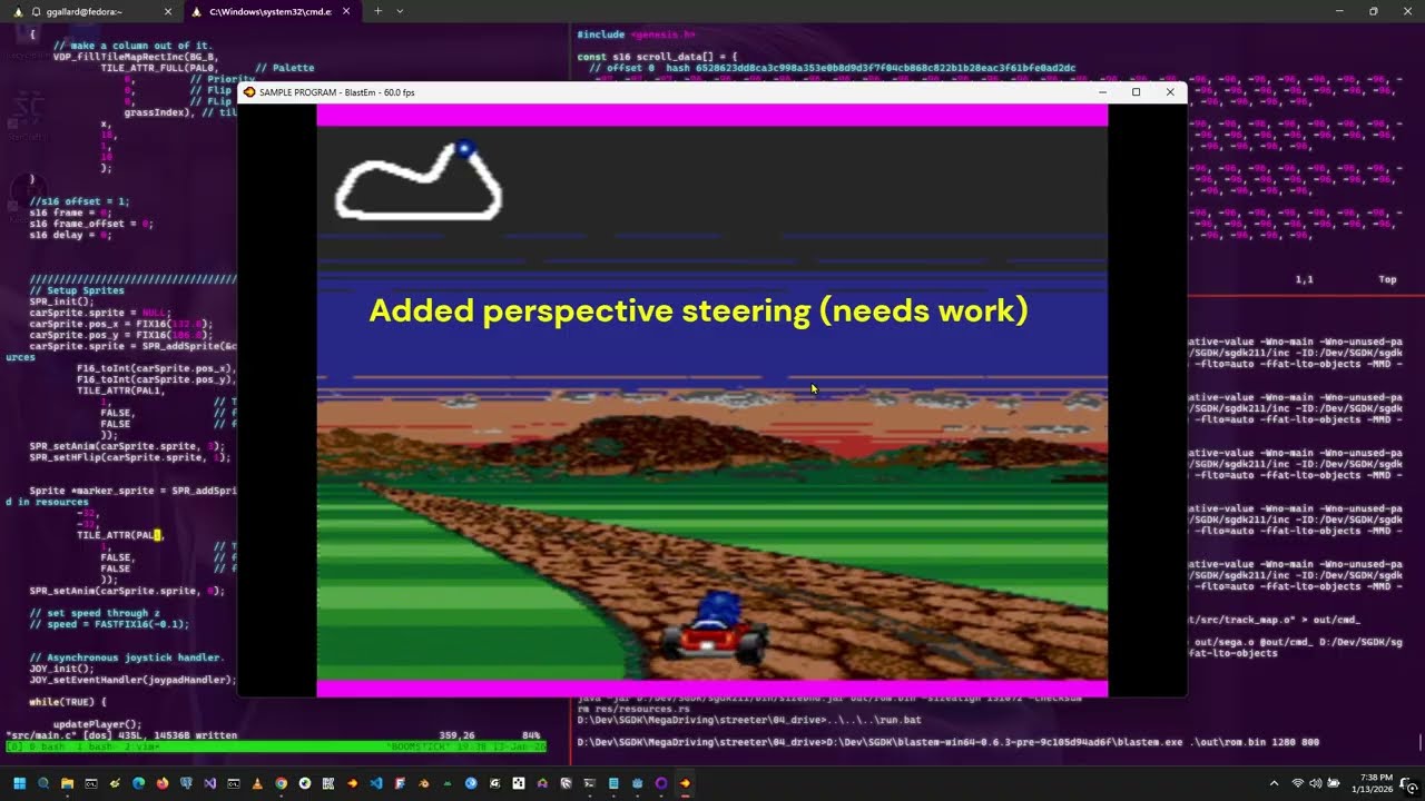 Sega MegaDriving with SGDK Again