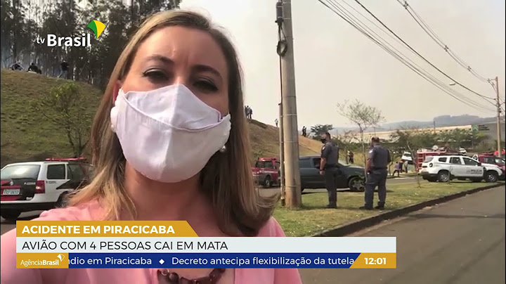 SP l Avião de pequeno porte cai em Piracicaba