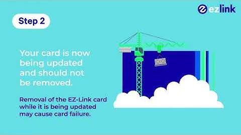 How do I update my EZ-Link card?