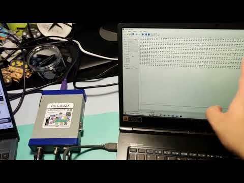 LOTO virtual oscilloscope Data sharing function Preview