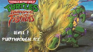 Teenage Mutant Ninja Turtles Tournament Fighters Snes - Donatello Level 7 1Cc