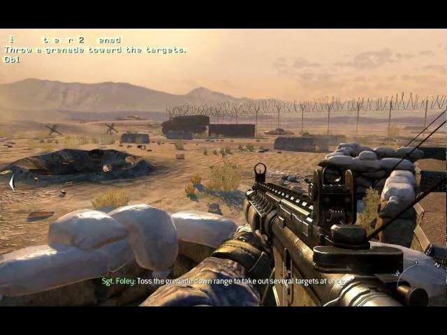 Call Of Duty Modern Warfare 2 - PC - Mission 1 Gameplay - GTX260 1680X1050  Maxed Out - HD 