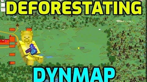 Deforestation Timelapse from Dynmap
