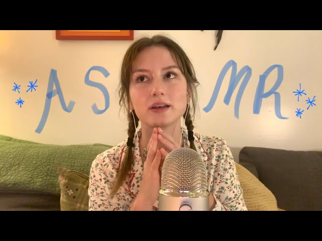 Getting into the Winter Spirit☃️ ASMR w/ Crackling Fireplace