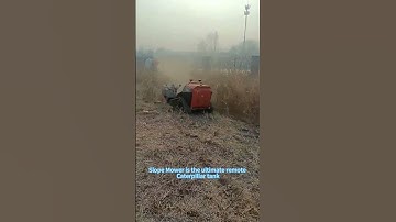 Vigorun radio controlled multitask implement carrier made by Vigorun Tech #lawnmowingbusiness