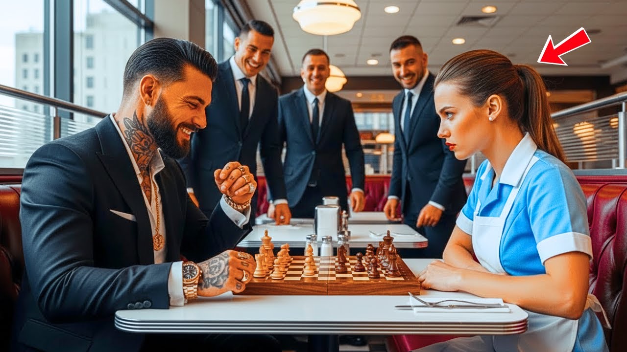 Главарь мафии зовёт скромную официантку сыграть в шахматы, не зная, что она скрытый гений.