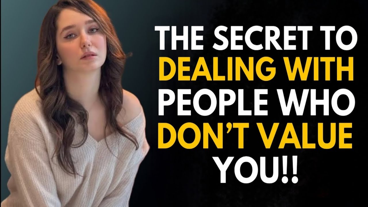 When someone doesn't value you anymore, try this simple trick and watch what happens... | Stoicism