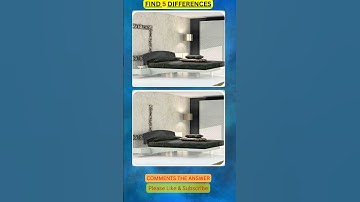 Spot the 5 Differences #6 #shorts #shortsfeed #braingames #brainteasers