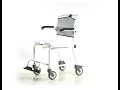 Silla LEVINA de Ducha y WC con ruedas