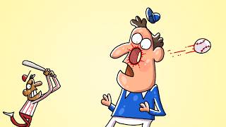 The GREATEST Home Run in Baseball | Cartoon Box 453 | by Frame Order | Hilarious Cartoons