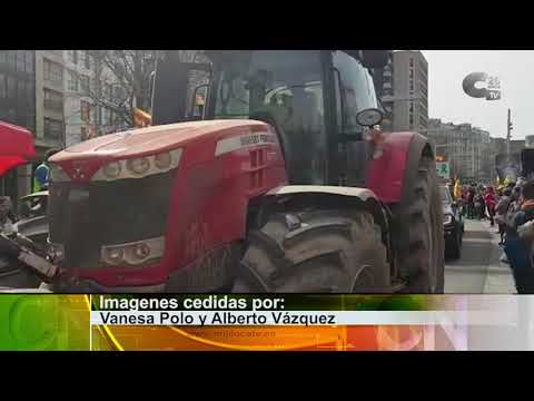 Tractorada histórica en