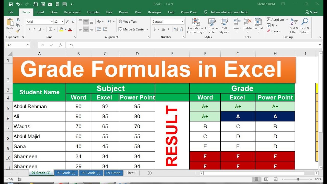 assignment 1 calculating grades