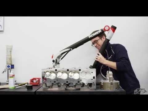 How Laser Scanning Cylinder Heads helps Optimize Custom Piston Design