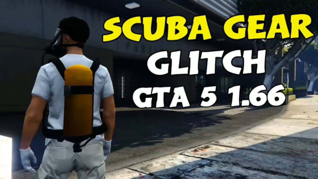 *EASY* SCUBA GEAR GLITCH IN GTA 5 1.66