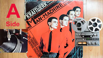 Kraftwerk ‎– The Man Machine 1978 (A side) [full vinyl album]