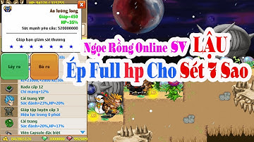 Ngọc Rồng Online Lậu Ép full HP vào set 7 sao hành trình tạo ra siêu phẩm
