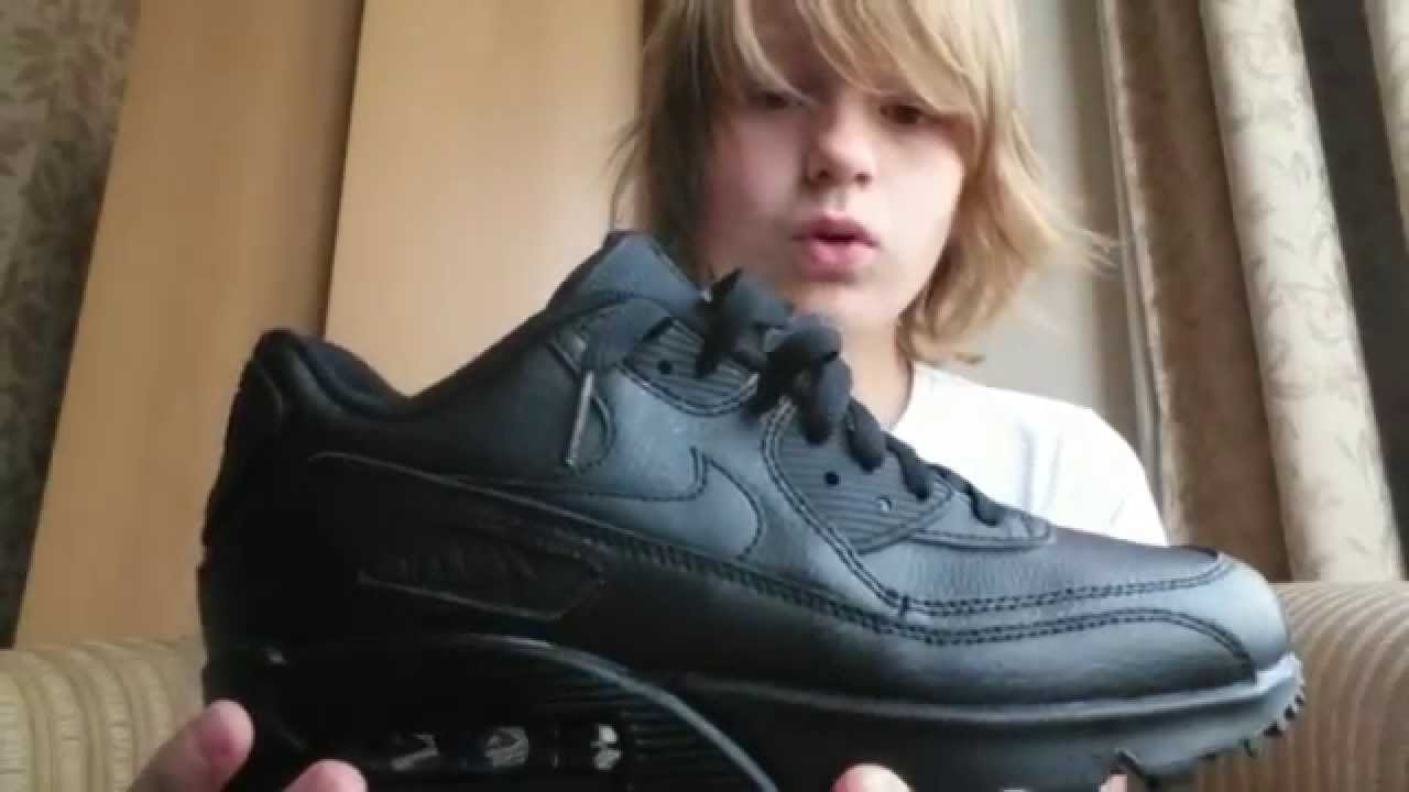 Nike Air Max 90 Leather Review - YouTube