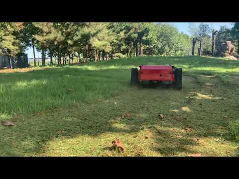 MERI ME650 Remote Control Crawler Mower for Lawn & Roadside Grass Maintenance | Easy Mowing Solution