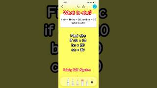 SAT Math | Tricky Algebra Hack #satmath #algebra #shorts