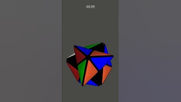 Dino Skewb Solved In 17 Seconds Virtual Cube #shorts