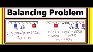 Torque Balancing Problems (1 Basic & 1 Advanced)