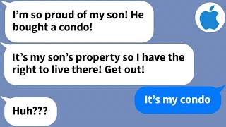 【Apple】 My in-law's try to move in and kick out my parents