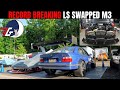 Fire Breathing V8 BMW M3 (E36) Hillclimb MONSTER Driven by Mark Aubele | LS SWAP THE WORLD