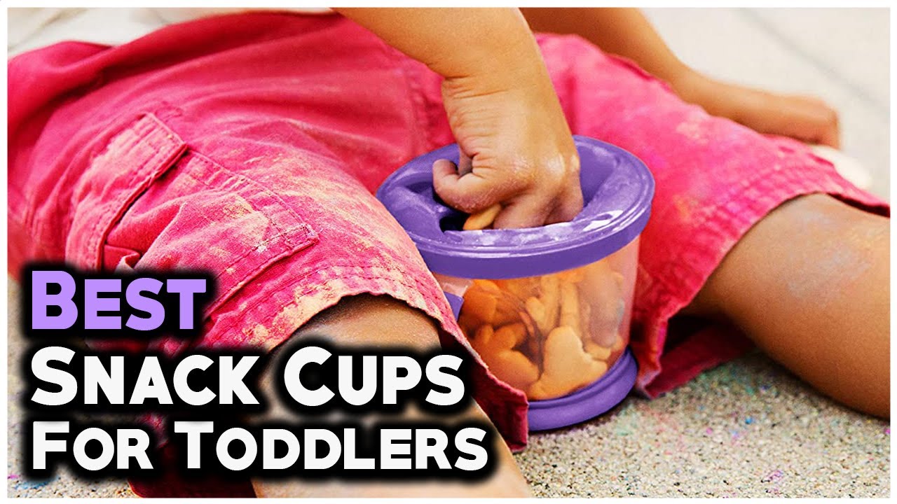 Toddler Snack Cups Non-bpa Silicone Cups Collapsible Toddler Cups Spill  Proof Ideal for Traveling, Home Use Snack Catcher With Lid 