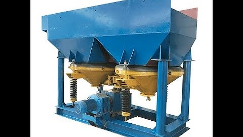 JXSC Jig Concentrator for Mineral Processing Plant