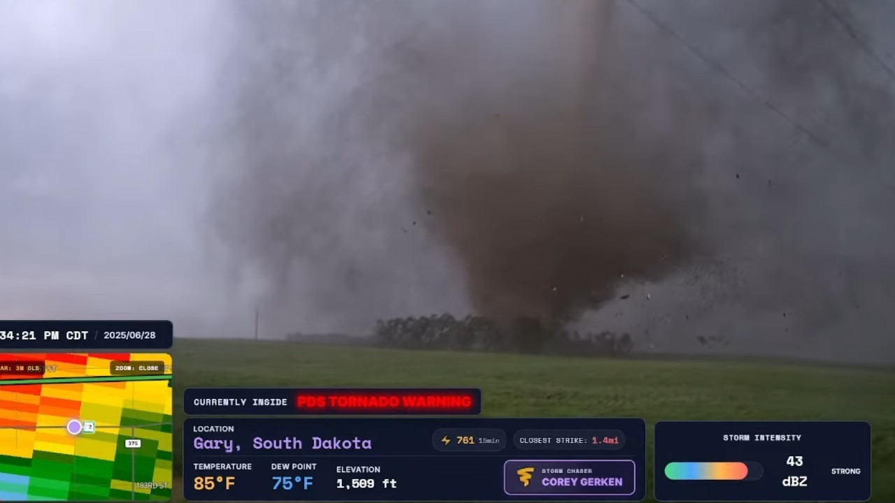 LIVE STORM CHASER: Tornado Outbreak Possible Day Two - YouTube