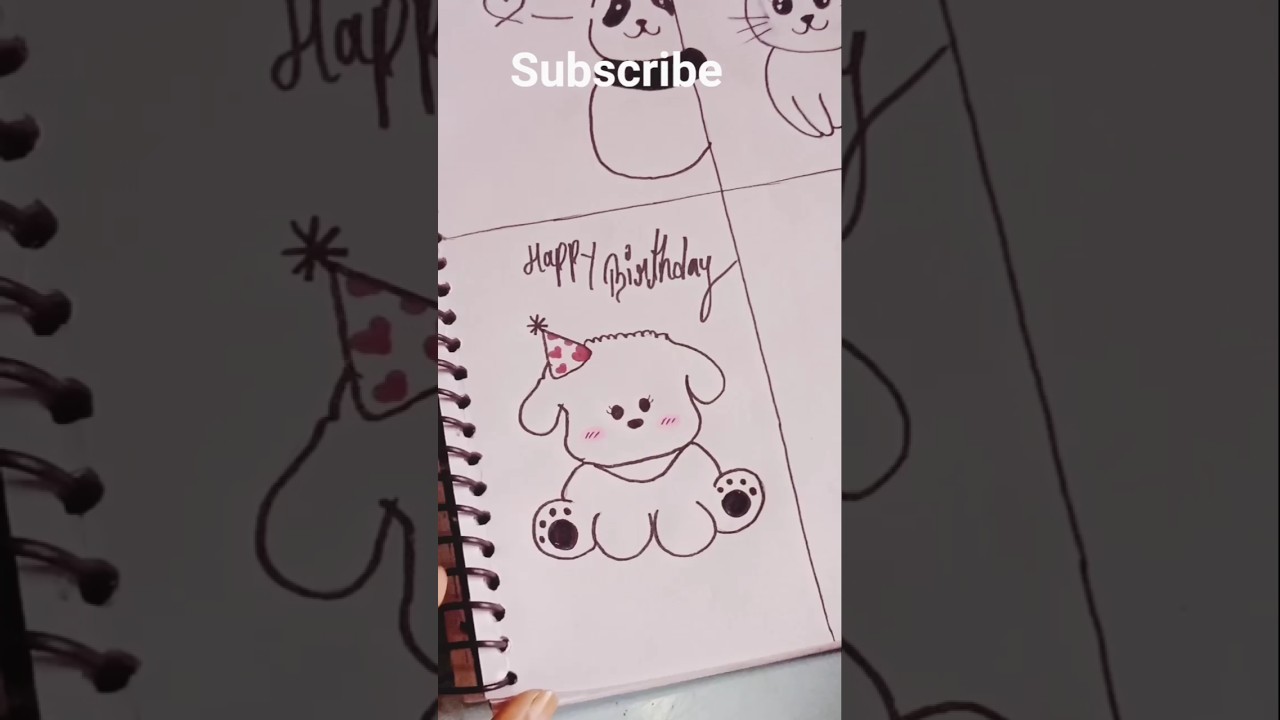 draw with me a cute dog 🐶,