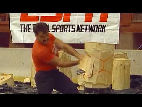 1992 STIHL TIMBERSPORTS® at Lyndonville, VT for the Northeastern Lumberman's Day
