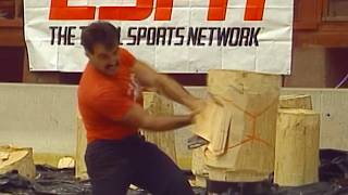 1992 STIHL TIMBERSPORTS® at Lyndonville, VT for the Northeastern Lumbermans Day