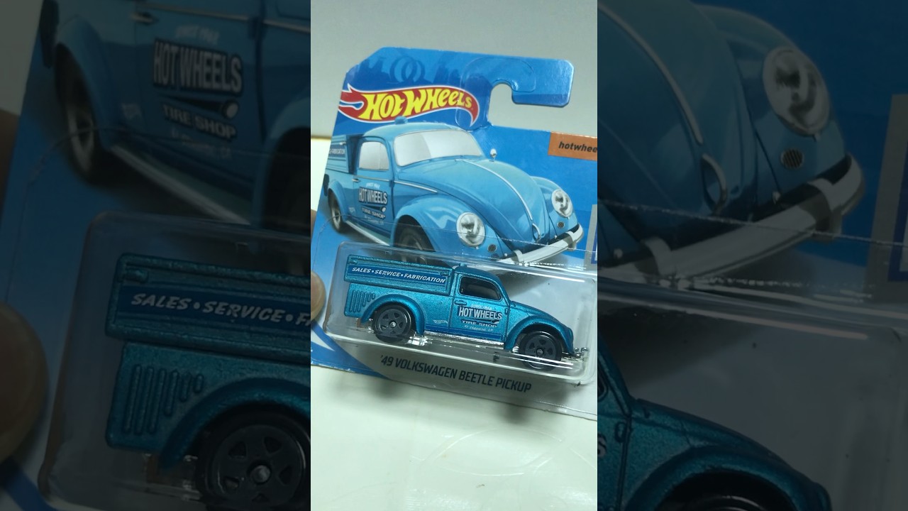 49 Volkswagen Beetle Pickup 🛻 | Hot Wheels | Mattel - YouTube