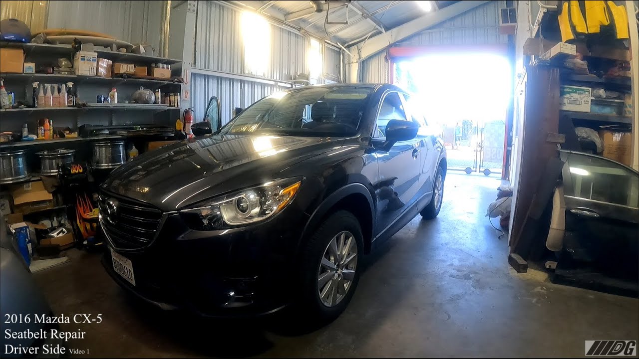 Mazda CX5 Seat Belt Repair - Video 1