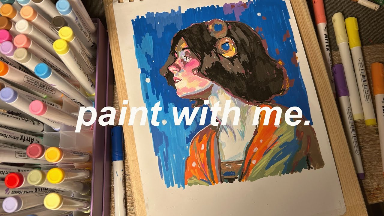 TRYING THE ARRTX MARKERS FOR THE FIRST TIME (markers in general tbh 😭 ...