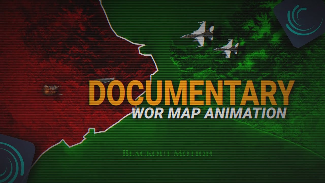 Documentary Style WAR Map Route Animation in Alight Motion | Complete Guide |