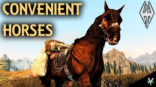 CONVENIENT HORSES: Horse Mod!!- Xbox Modded Skyrim Mod Showcase