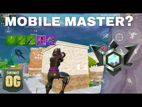 MASTERING OG Fortnite Mobile... (120 FPS Ranked Gameplay)