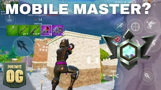 MASTERING OG Fortnite Mobile... (120 FPS Ranked Gameplay)