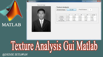 Texture Analysis Citra (GUI Matlab)