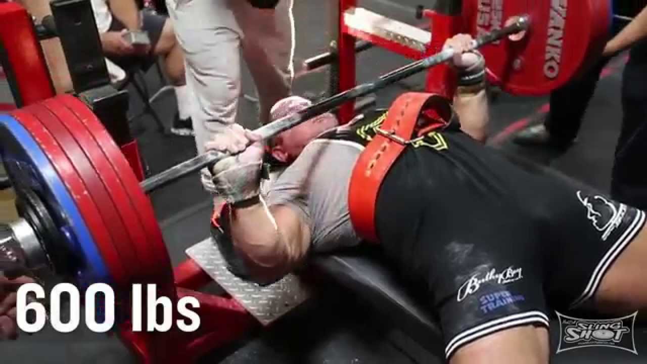 Mark Bell Tears Pec With A 600 Lb Bench Press Youtube