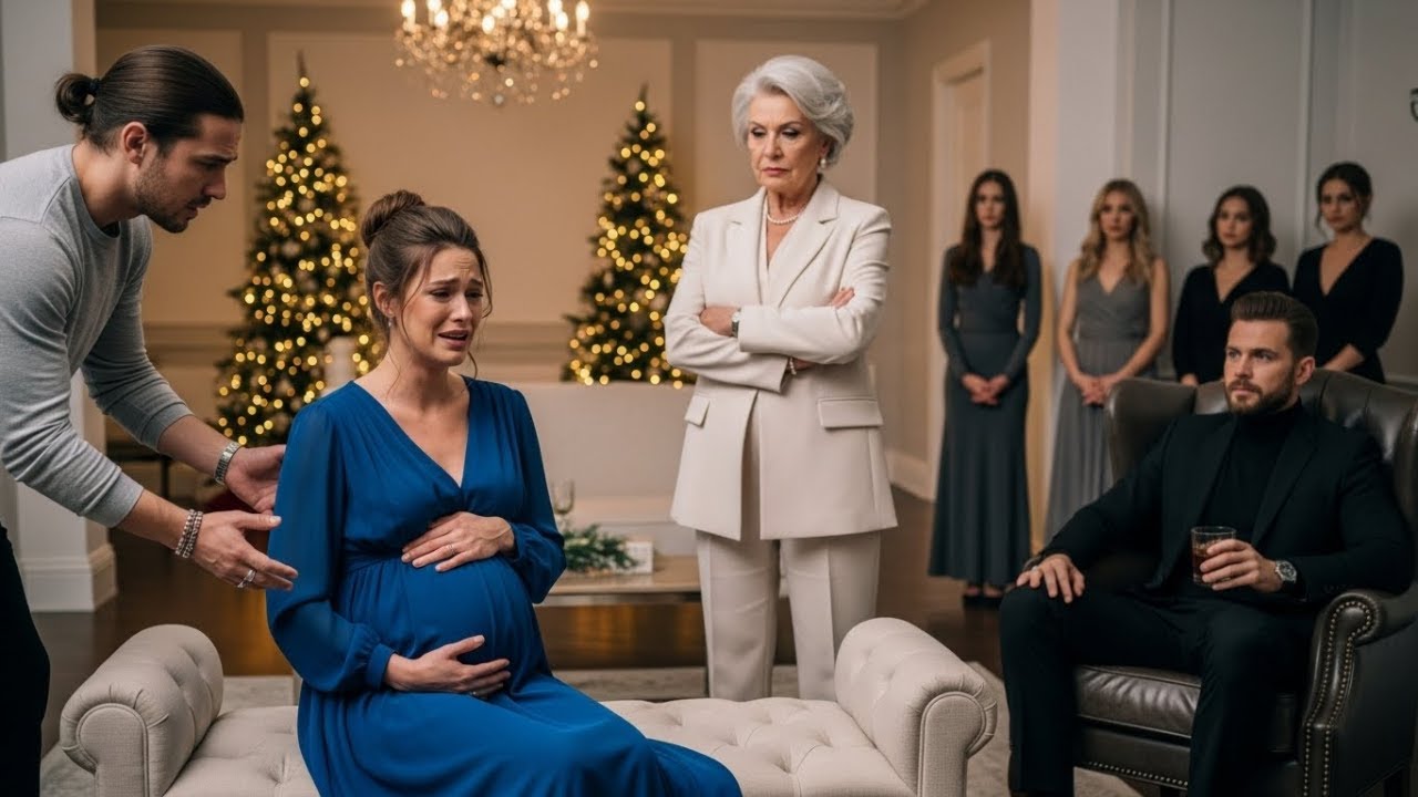 V Slzách Těhotná Manželka Podepisuje Rozvodové Documenty O Vánocích — Rodina Se Smála, Pak..