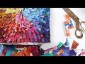 Art Tutorial: Thick, Multi-layered Resin Collage DIY